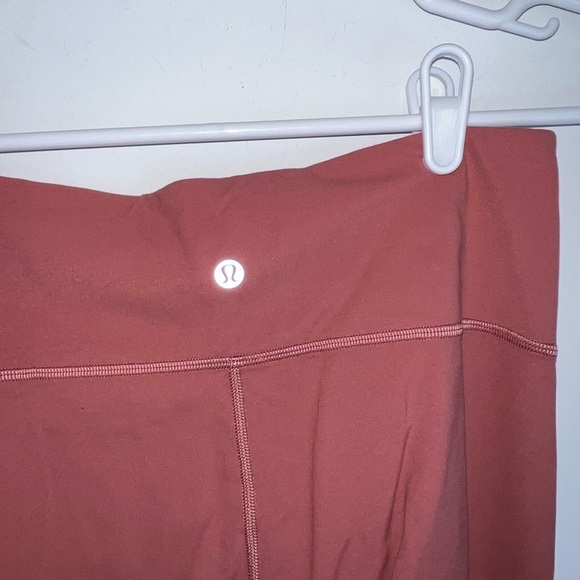 Lululemon flare Coral Leggings size 8 - Picture 6 of 12